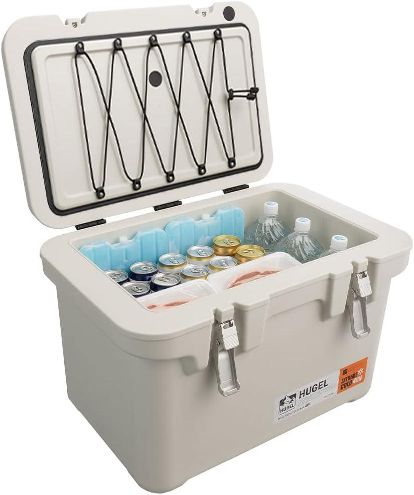 IRISOHYAMA アイリスオーヤマ アイリスオーヤマ 真空断熱クーラーボックス 40L ホワイトアッシュ クー..