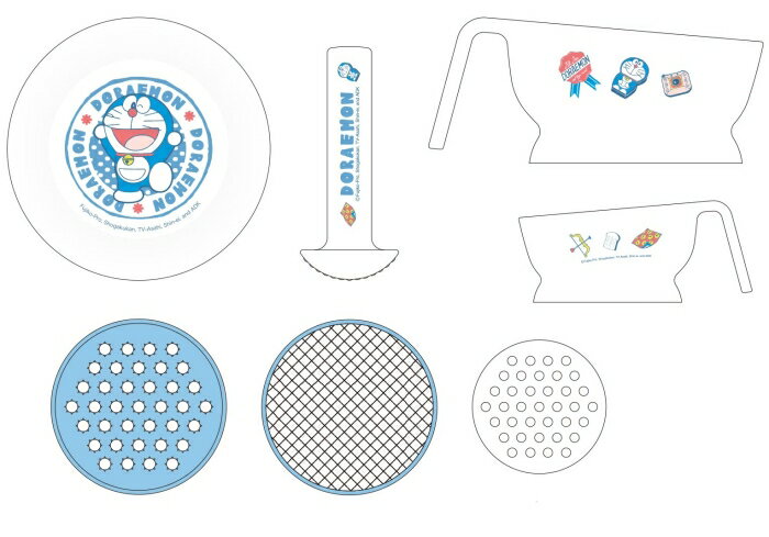 楽天ECJOY！楽天市場店オーエスケー ≪新商品≫【ドラえもん】 ベビー離乳調理セット ＜日本製＞ （139857）