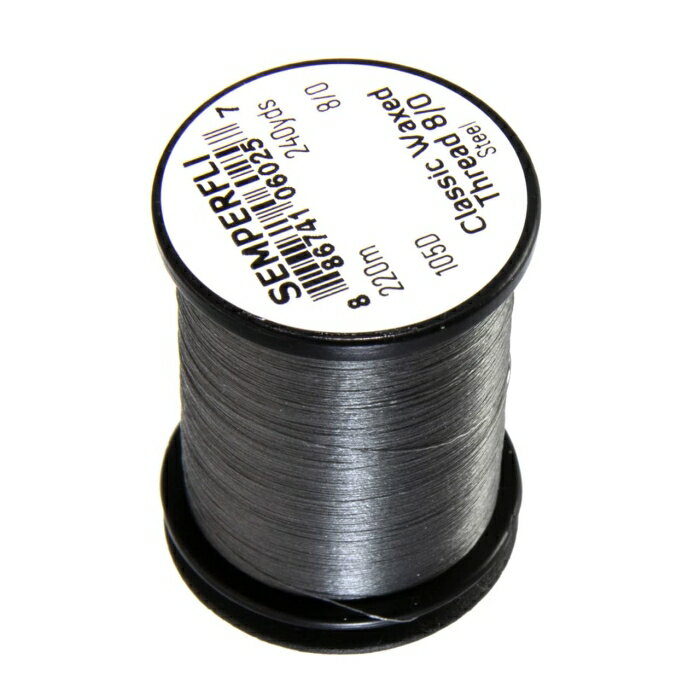 ティムコ センパーフライ クラシックワックスドスレッド 8/3 36739 スチール