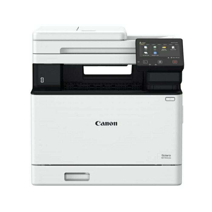 【在庫限即納】CANON キャノン MF755Cdw Satera カラーレーザープリンター トナー 9600 dpi 最大用紙サイズA4 接続(USB)〇 接続(有線LAN/無線LAN)〇 スキャナ機能有り コピー機能有り FAX機能有り ホワイト