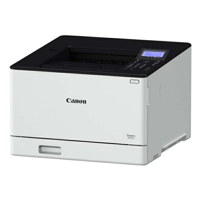 【在庫限即納】CANON キャノン LBP672C Satera カラーレーザープリンター トナー 9600 dpi 最大用紙サイズA4 接続(USB)〇 接続(有線LAN/無線LAN)〇 ホワイト