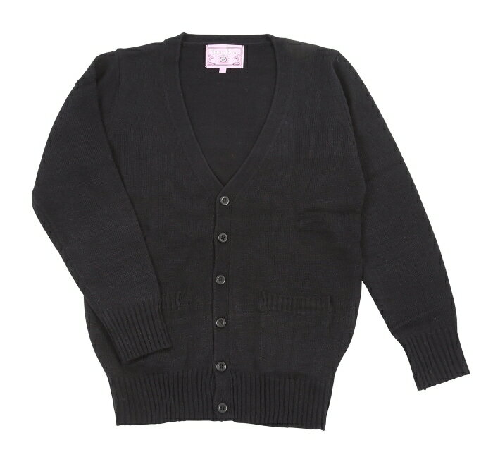 クリアストーン ◎TE-12AW カーディガン(ブラック)L