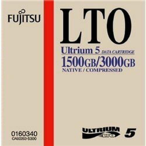 FUJITSU 富士通 LTO Ultrium5 データカートリッジ 1500GB(非圧縮時)/3000GB(圧縮時)(0160340)