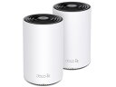 TP-LINK WiFi6E AIメッシュ 2402+2402+574Mbps 6GHz対応トライバンド 3年保証(DECO XE75 2P)