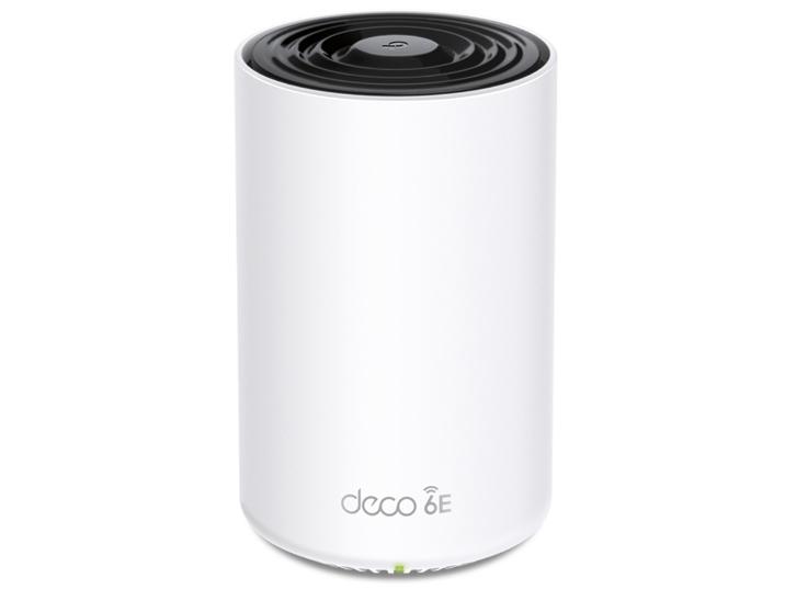TP-LINK WiFi6E AIメッシュ 2402+2402+574Mbps 6GHz対応トライバンド 3年保証(DECO XE75 1P)