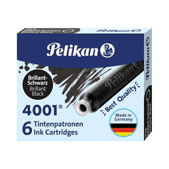Pelikan カートリッジインク ブラック TP/6