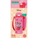 サーモス(THERMOS) サーモス 水筒 真空断熱ストローボトル 400ml ミニー ストロベリーピンク 保冷専用 FHL-403FDS SBP