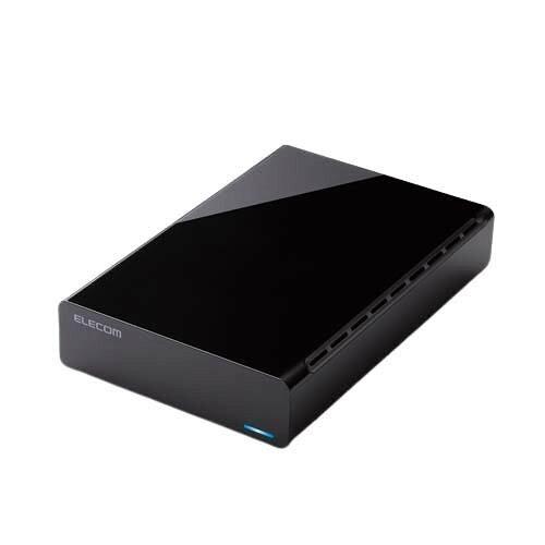 ELECOM エレコム エレコム 外付けHDD ハードディスク 2TB テレビ録画用/Mac/Windowsブラック ELD-HTV020UBK