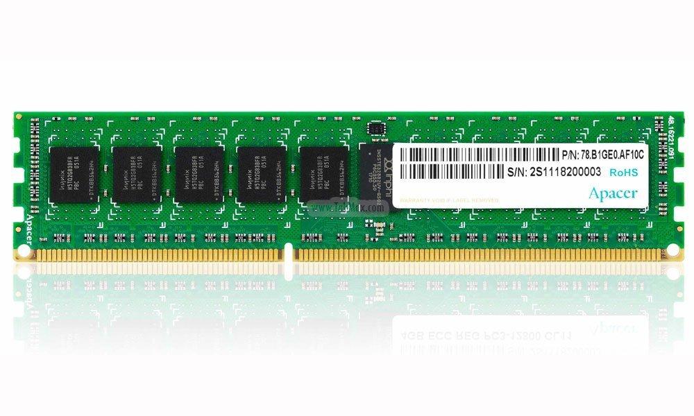 Apacer DDR3 1600MHz (PC3-12800) 8GB UDIMM CL11 512x8 1.5V (DL.08G2K.KAM)