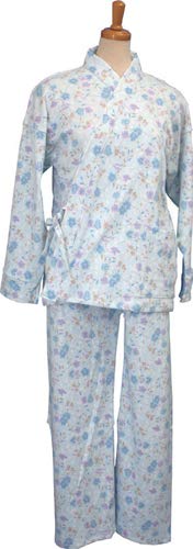 羽衣綿業 スムース二部式ねまき(婦人用) (7600) ピンク L(4.0)