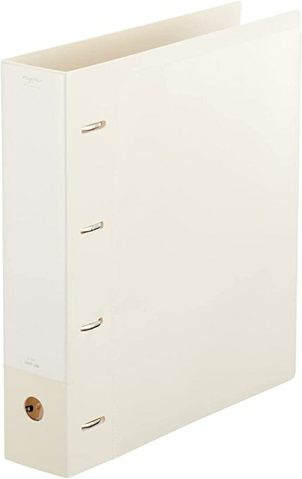 リヒトラブ コレクシヨンファイル ワイド ミルキーホワイト A4 F-3301-0