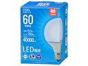 OHM オーム電機 LED電球 G E26 6W 電球色 (06-5530)