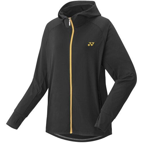 YONEX ヨネックス ウィメンズニットウォームアップパーカー (57076) [色 : ブラック] [サイズ : S]