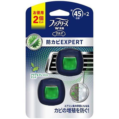 P＆G ファブリーズイージークリップ 防カビエキスパート アクア＆フレッシュミント 2個パック【入数:12】