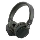 OHM オーム電機 Bluetoothワイヤレスヘッドホン(口径40mm ダイナミック・密閉型/通話マイク内蔵/ブラック) HP-W310N-K