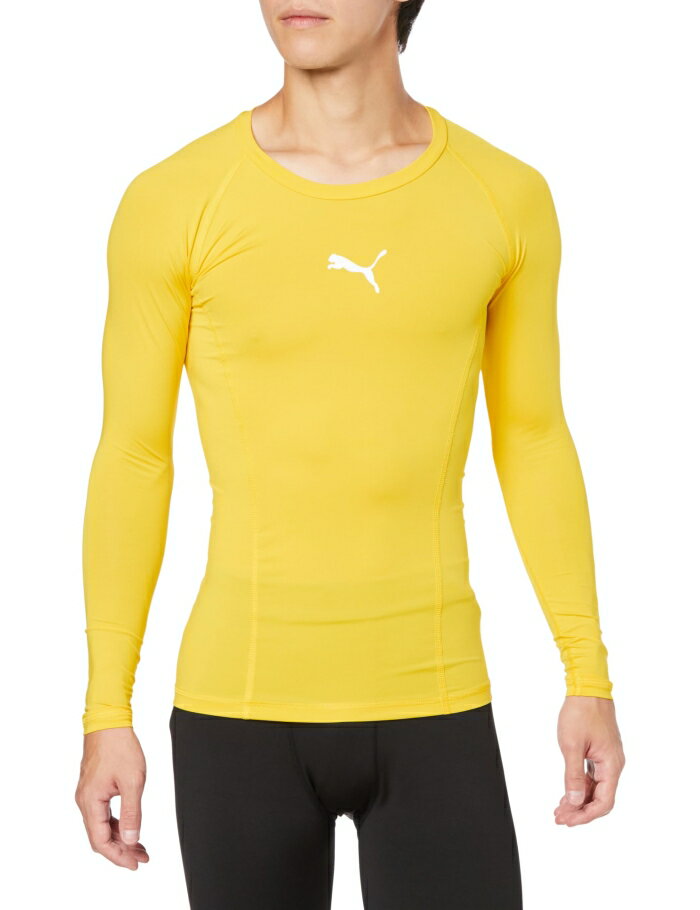PUMA プーマ LIGA_BASELAYER_SS_Tシャツ (658223) [色 : CYBER_YELLOW] [サイズ : L]