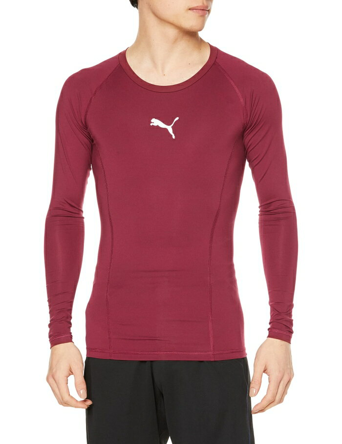 PUMA v[} LIGA_BASELAYER_SS_TVc (658223) [F : CORDOVAN] [TCY : L]