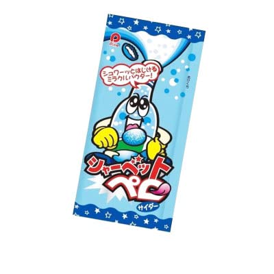 &nbsp;メーカー&nbsp;パイン&nbsp;商品カテゴリ&nbsp;ガム・あめ・ミント＞ハードキャンディ&nbsp;発送目安&nbsp;1〜2週間以内に発送予定&nbsp;お支払方法&nbsp;銀行振込・クレジットカード&nbsp;送料&nbsp;送料無料&nbsp;特記事項&nbsp;&nbsp;その他&nbsp;サイズ:・ピース正面縦:145.0、正面横:70.0、奥行:9.0、重量:13、・ケース正面縦:530、正面横:310、奥行:280、重量:7520、素材:砂糖(国内製造)、水飴、コーンスターチ/酸味料、重曹、香料、増粘剤(グァーガム)、クチナシ色素、メーカー名:パイン、賞味期限:360日、商品詳細:商品名:パインシャーベットペロサイダー○、ブランド名:パイン、内容量:12g、アレルゲン:、栄養成分:1袋(12g)、エネルギー:44.5、たんぱく質:、脂質:、炭水化物:11.2、ナトリウム:78.74、保存方法:直射日光および高温多湿の場所を避けて保存、 ◆ シュワシュワパウダーをつけて楽しむサイダー味の棒付きキャンディ