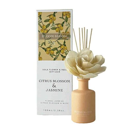 ¥ȥ졼ǥ BLOOM BLOOM ֥롼֥롼 Solaflower Diffuser եǥե塼 CITRUS BLOSSOM  JASMINE ȥ饹֥å㥹ߥ