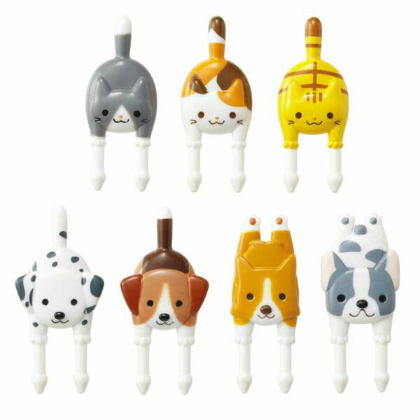 トルネ 【T】さかだち　わんにゃんピック　7本入【P-3546】