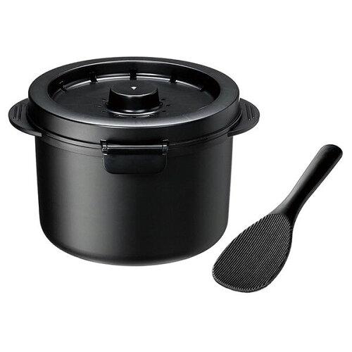 スケーター(SKATER) スケーター 電子レンジ 糖質カット ご飯メーカー 2合用 電子レンジ 炊飯器 UDG2N-A