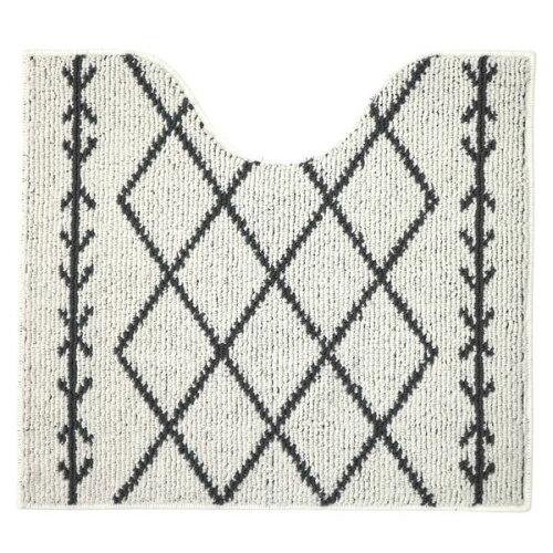 ヨコズナクリエーション(Yokozuna) 【T】ベニワレン トイレ足元マット アイボリー 約58×65cm【】