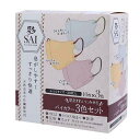NISYO 彩(SAI) 立体バイカラーマスク 30枚 ふつうサイズ