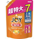 P&G JOY ジョイ W除菌 食器用洗剤 オレンジ つめかえ用 超特大サイズ 910mL