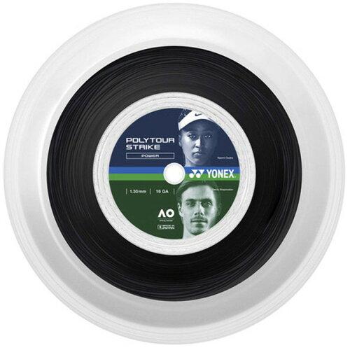 YONEX ヨネックス ポリツアーストライク130(200M) (PTST130R2) [色 : クールブラック]
