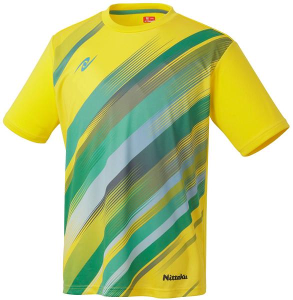 ニッタク(Nittaku) フリート_Tシャツ (NX2012) [色 : イエロー] [サイズ : S]