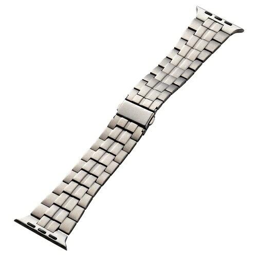 ELECOM ���쥳�� Apple Watch 49/45/44/42mm/�Х��/������/����С�(AW-49BDTITSV)