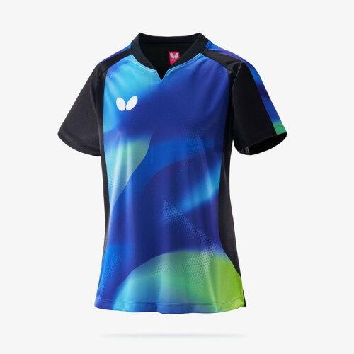 BUTTERFLY バタフライ TAMASU タマス グレスリー・シャツ・レディース (46329) [色 : ロイヤルブルー] [サイズ : XO]