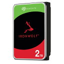 SEAGATE Ironwolf(NAS HDD) 3.5inch SATA 6GB/s 2TB 5400RPM 256MB 512E (ST2000VN003)(2)