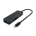 ミヨシ(MCO) ミヨシ USH-10G2C/BK USBハブ USB3.2 Gen2対応 USB Type-C カードリーダー付 USH10G2C/BK(USH-10G2C/BK)