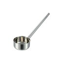 猪熊製作所 カシワ18-8ステンレス柄目盛付水杓子16cm(1400cc)