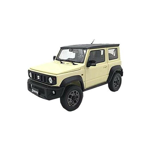 BM CREATIONS スズキ ジムニー JB74 シフォン アイボリー M/ブラックトップ 1/18スケール 18B0003 (1488937)