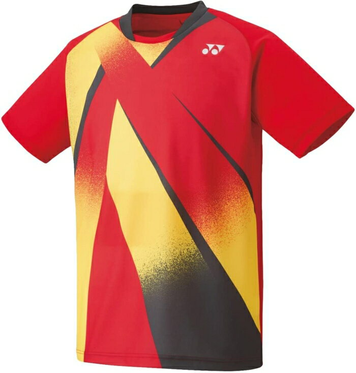 YONEX ヨネックス ユニゲームシャツ(フィットスタイル) (10537) [色 : サンセットレッド] [サイズ : O]