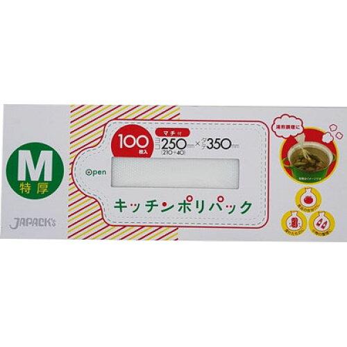 ジャパックス(JAPACK'S) 保存用ポリ袋　キッチンポリパックSSB32（100枚入）