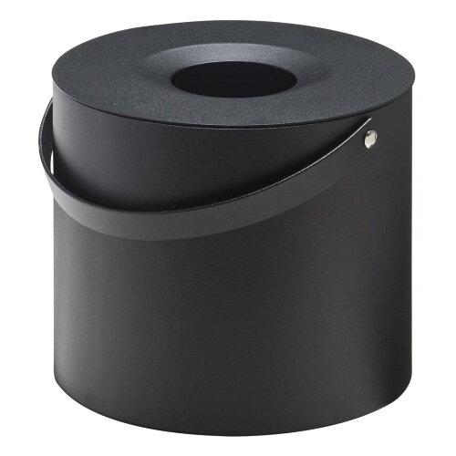 山崎実業(YAMAZAKI) そのまま入れられる蚊取り線香収納ポットタワー 丸型5753ブラック【ZKT3601】