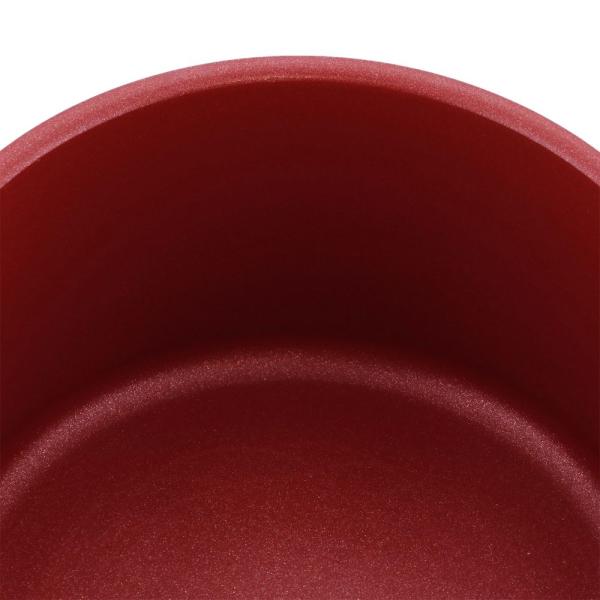 中山福 ベストコ 片手鍋 ソースパン 16cm レッド IH対応 NM-111 デリシャスサインエボルト