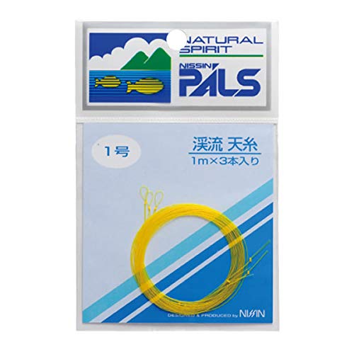 宇崎日新 P-渓流 天糸(イエロー) 0.8号 0
