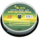 磁気研究所 MR.DATA DVD-RW47 4X10PSX5