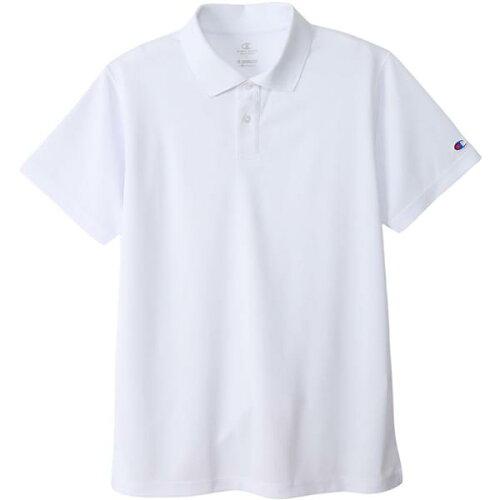 Champion(チャンピオン) チャンピオン POLO SHIRT C3XS396 色:ホワイト(010) サイズ:XL Champion(チャンピオン) チャンピオン POLO SHIRT C3XS396 色:ホワイト(010) サイズ:XL