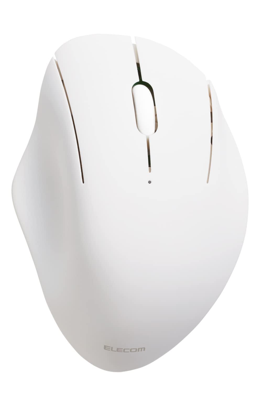 ELECOM ���쥳�� �ޥ���/SHELLPHA/Bluetooth/3�ܥ���/���ݻ���/�Ų��߷�/�ۥ磻��(M-SH10BBSKWH)