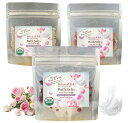 Botanical lab バスソルト アロマバスソルト ダマスクローズ ミルク (増量100g??3パック) ハーブ入り (BS10015-6)【入数:6】