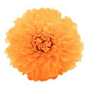 フラワート(Flowerart) ダリア ユウゼン オレンジ(M) 2輪入り プリザーブドフラワー花材 フィオリエンテ (JJ0020300)