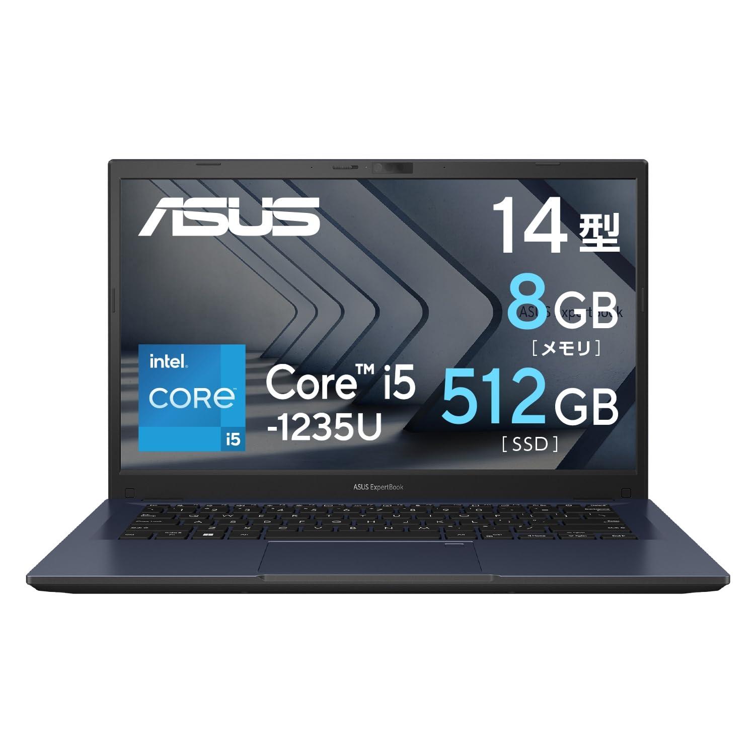ASUS  B1402CBA-EB0531X ASUS ExpertBook Windows 11 Pro 14.0ʥ Core i5 8GB SSD 512GB 19201080 Webͭ Office̵ Bluetooth v5.1 1.01.5kg