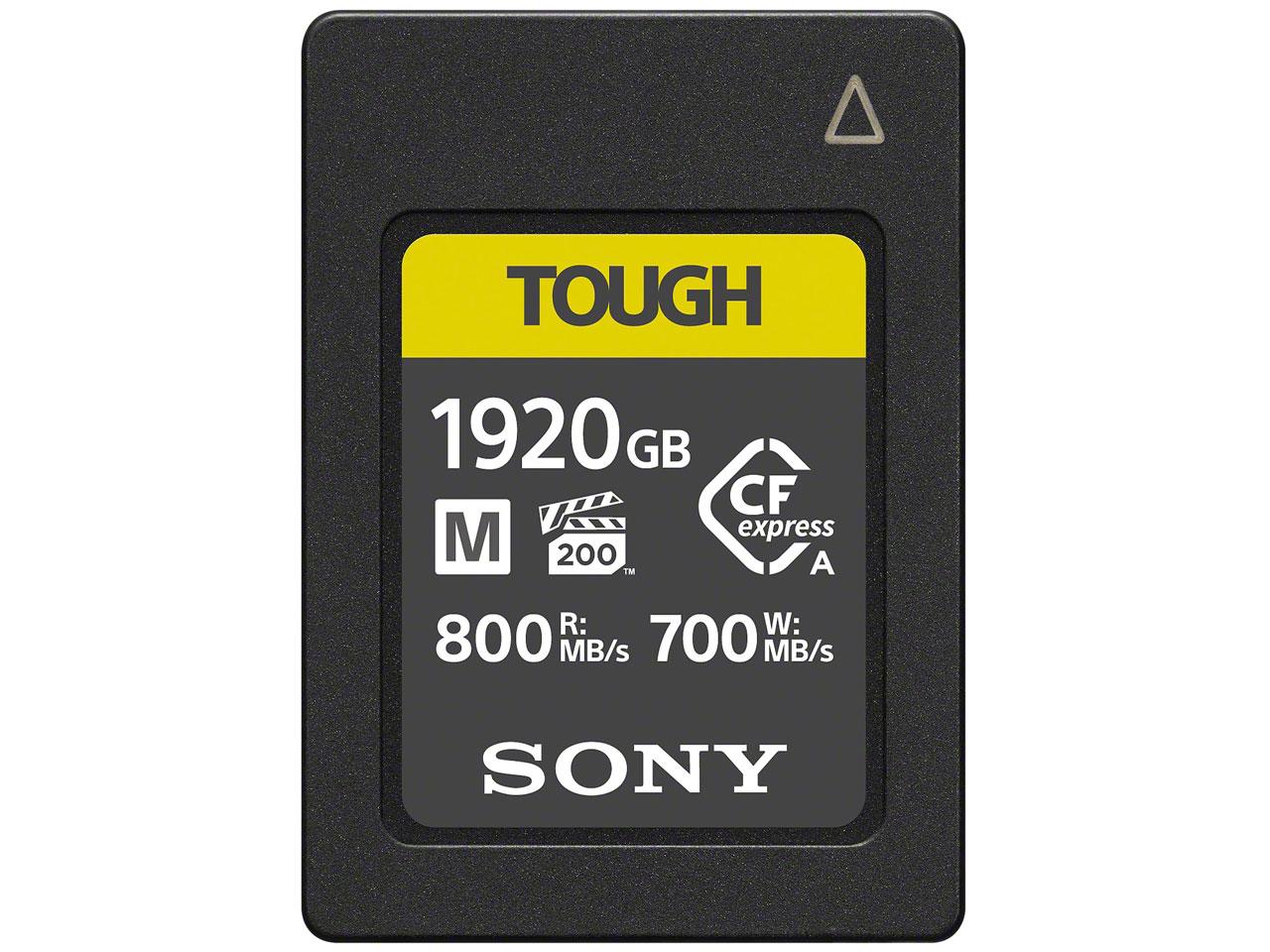 SONY ソニー ソニー CEA-M1920T Cfexpress TypeAメモリーカード 1920GB TOUGH Mシリーズ(CEA-M1920T)