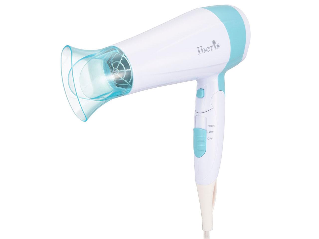 OHM オーム電機 大風量イオンヘアドライヤー(温風・冷風/冷風ショットボタン/ハンドル折りたたみ式) HB-HIHD812B