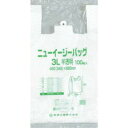 ササガワ(Sasagawa) 福助 ニューイージーバッグ 3L 半透明 (0472638 6781)